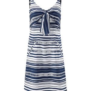 Cabi Knit Dress - Nautical strip #5264 NWOT